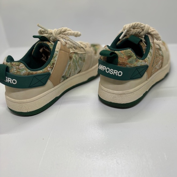 Men's Fashion Secret Forest Painting Knit Design Sneakers size EU 41 US 8/8.5 - Picture 3 of 9